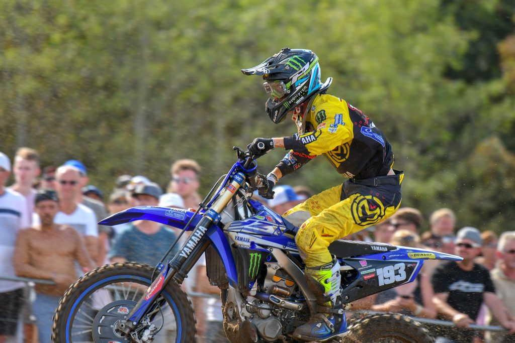 ホームレースで実力を発揮し、レース2で2位のベルギー人 KEMEA YAMAHAのヤーゴ・ヘールツ。今年のネイションズ代表にも選ばれている