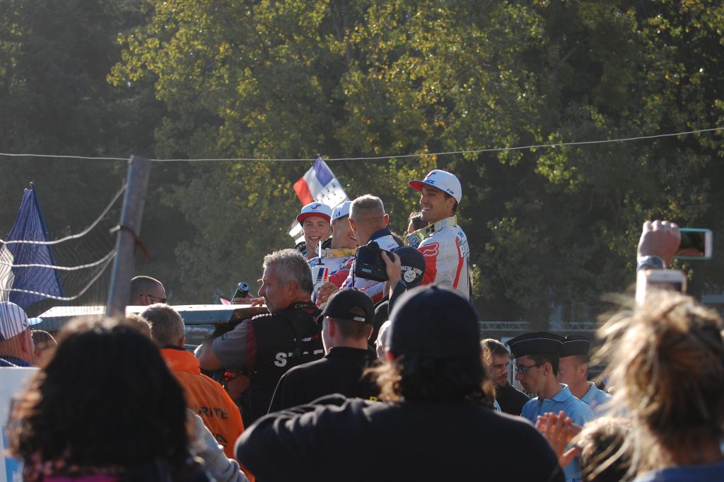 優勝はフランス。自国開催での優勝で会場は大いに盛り上がった。